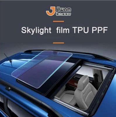99% की 7.5mil TPU कार रूफ प्रोटेक्शन फिल्म UV इफेक्टिव ब्लॉकिंग रेट